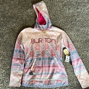 New with tag BURTON snowboarding zip up